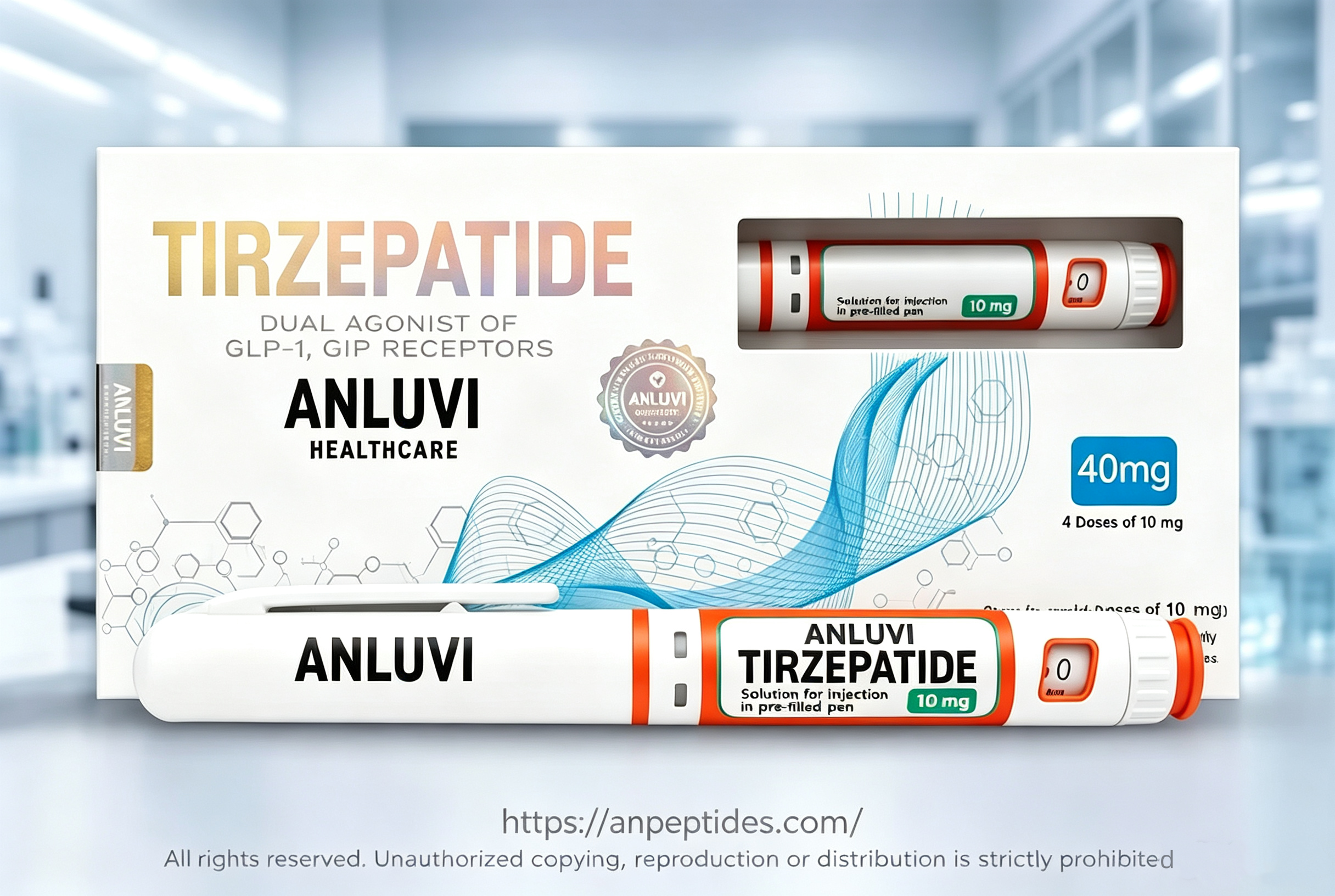 Tirzepatide 40mg (R&D Only)